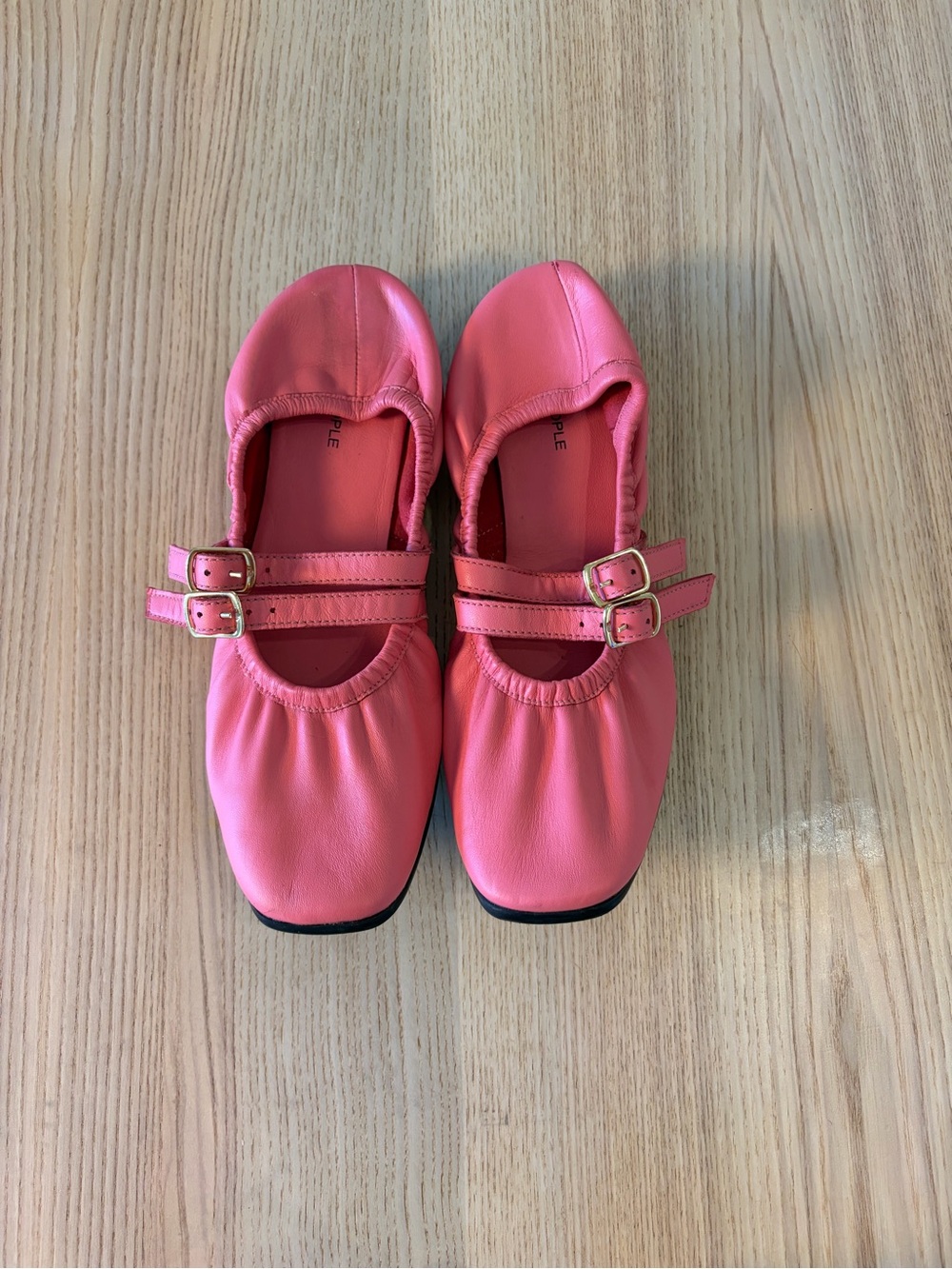 Free People Gemini Ballet Flat in Watermelon